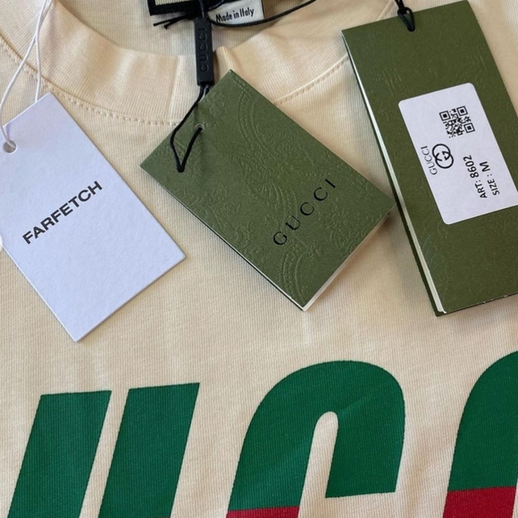 SOLD OUT🎉Authentic Gucci Men T shirt Size M & L available XL also  Blade Design - Picture 5 of 12